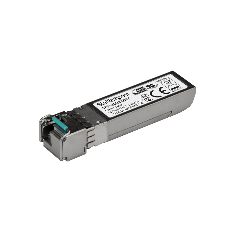 You Recently Viewed StarTech SFP10GBBXDST 10 GbE Gigabit Ethernet BiDi Fiber (SMF) SFP+ Transceiver Image